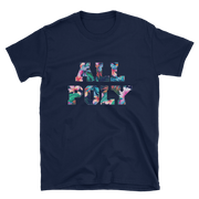ALL POLY Floral ~ Signature *ADULT SHORT SLEEVE*