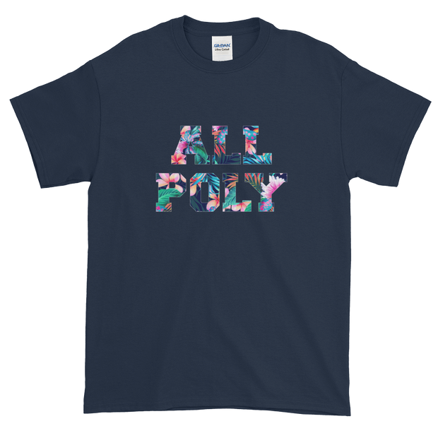 ALL POLY Floral ~ Signature - *BRADDAH SIZES* *ADULT SHORT SLEEVE*