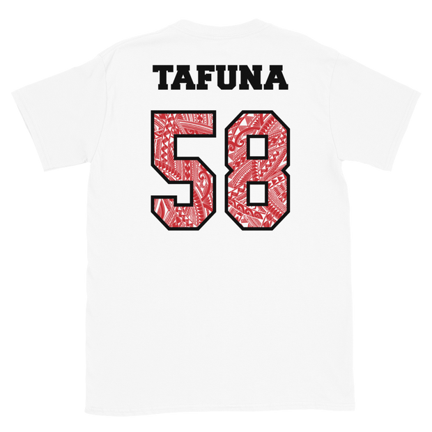 Junior Tafuna ~ 58 Poly Jersey *ADULT SHORT SLEEVE*