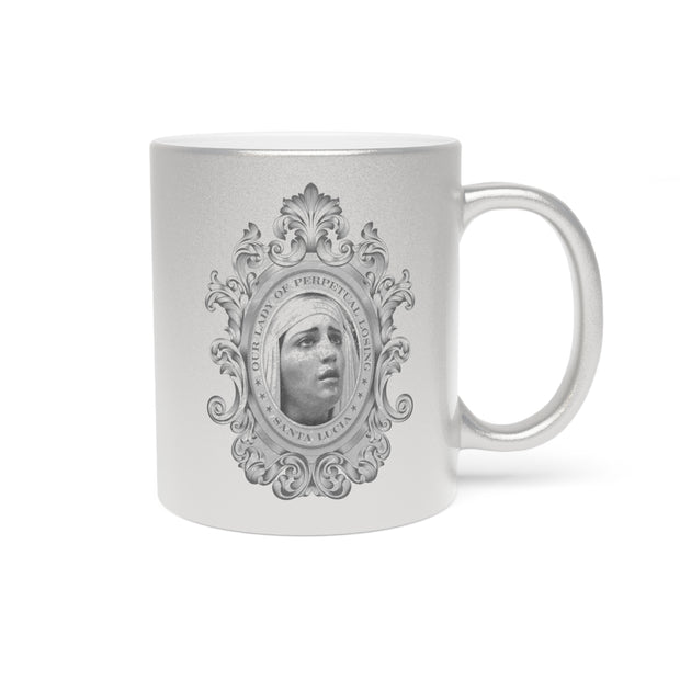 Santa Lucia - Silver mug