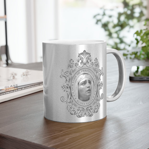 Santa Lucia - Silver mug