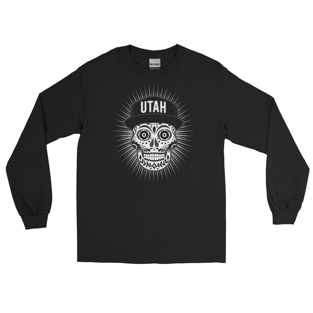 Utah Sugar Skull ~ *ADULT LONG SLEEVE*