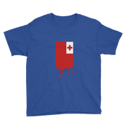 Drip Tonga - Flag Vertical *KIDS SHORT SLEEVE*