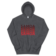 Red Samoa Repeat *ADULT HOODIE*