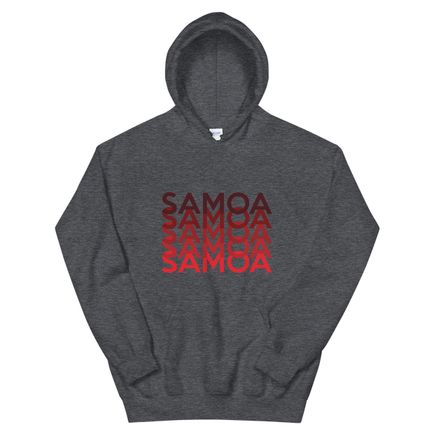 Red Samoa Repeat *ADULT HOODIE*