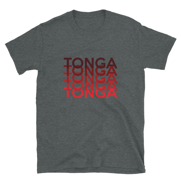 Red Tonga Repeat *ADULT SHORT SLEEVE*