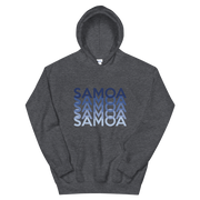 Blue Samoa Repeat *ADULT HOODIE*