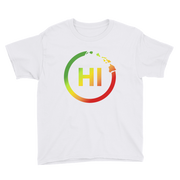 Hawaiian Islands Rings - HI - Kanaka Maoli color fade *KIDS SHORT SLEEVE*