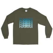 Blue Hawaii Repeat *ADULT LONG SLEEVE*