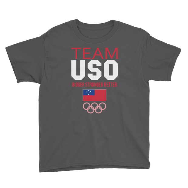 TEAM USO - Samoa Strong *KIDS SHORT SLEEVE*