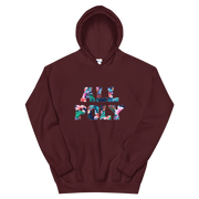 ALL POLY Floral ~ Signature *ADULT HOODIE*