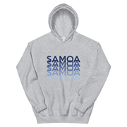 Blue Samoa Repeat *ADULT HOODIE*