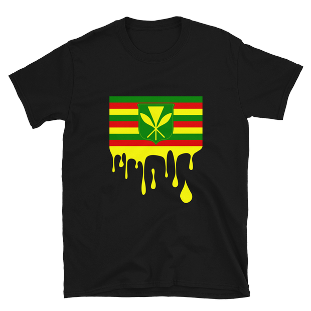 Drip Kanaka Maoli - Flag Horizontal *ADULT SHORT SLEEVE*