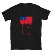 Drip Samoa - Flag Horizontal *ADULT SHORT SLEEVE*