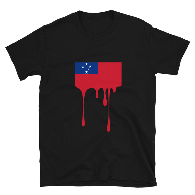 Drip Samoa - Flag Horizontal *ADULT SHORT SLEEVE*