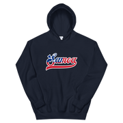 Samoa Script ~ Flag with White Border *ADULT HOODIE*