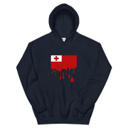 Drip Tonga - Flag Horizontal *ADULT HOODIE*