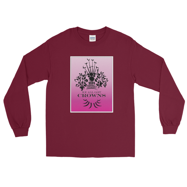 We All Got Crowns ~ Pink *ADULT LONG SLEEVE*