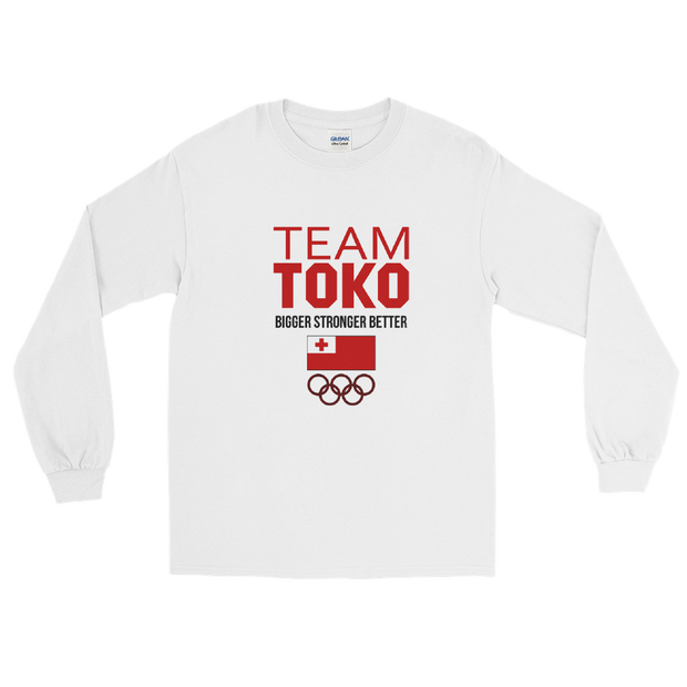 TEAM TOKO - Tonga Strong *ADULT LONG SLEEVE*