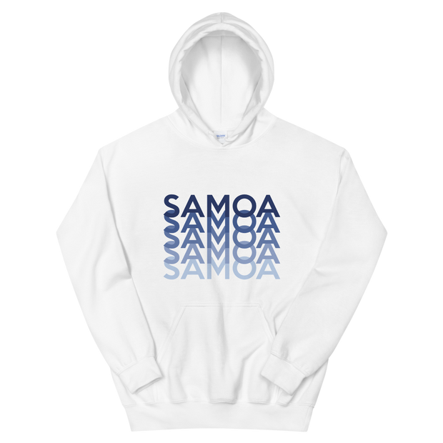 Blue Samoa Repeat *ADULT HOODIE*