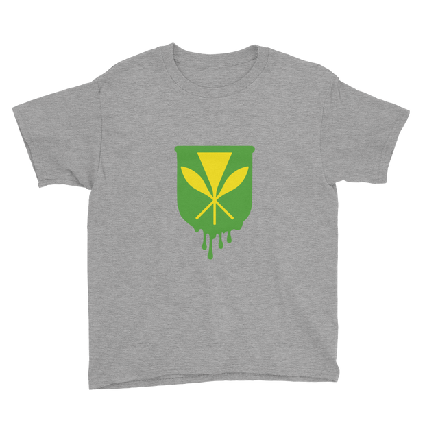 Kanaka Maoli Crest - Green *KIDS SHORT SLEEVE*