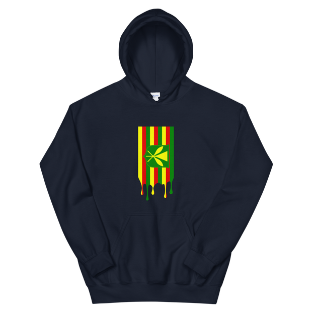 Drip Kanaka Maoli - Flag Vertical *ADULT HOODIE*