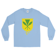 Kanaka Maoli Crest - Yellow *ADULT LONG SLEEVE*