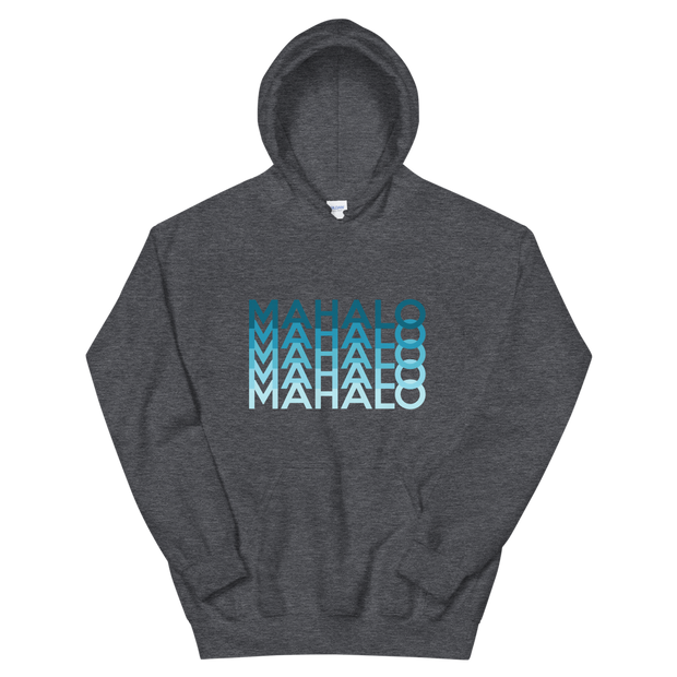 Blue Mahalo Repeat *ADULT HOODIE*