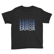 Blue Samoa Repeat *KIDS SHORT SLEEVE*