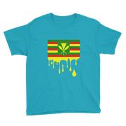 Drip Kanaka Maoli - Flag Horizontal *KIDS SHORT SLEEVE*