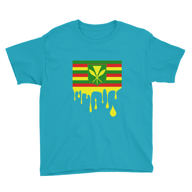 Drip Kanaka Maoli - Flag Horizontal *KIDS SHORT SLEEVE*