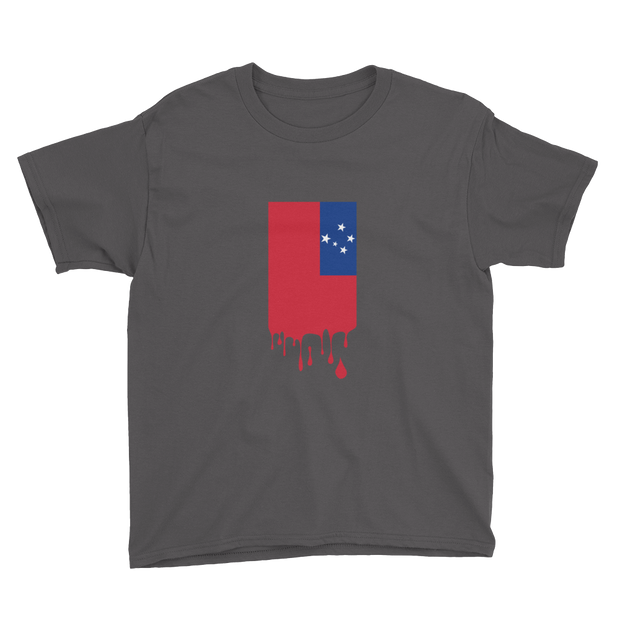 Drip Samoa - Flag Vertical *KIDS SHORT SLEEVE*