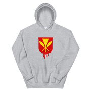 Kanaka Maoli Crest - Red *ADULT HOODIE*