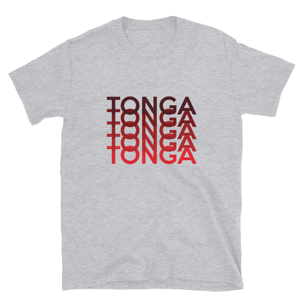 Red Tonga Repeat *ADULT SHORT SLEEVE*