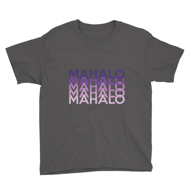 Purple Mahalo Repeat *KIDS SHORT SLEEVE*