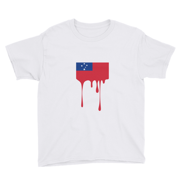 Drip Samoa - Flag Horizontal *KIDS SHORT SLEEVE*