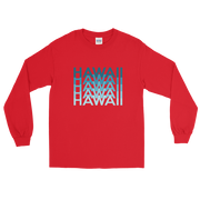 Blue Hawaii Repeat *ADULT LONG SLEEVE*