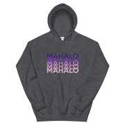 Purple Mahalo Repeat *ADULT HOODIE*