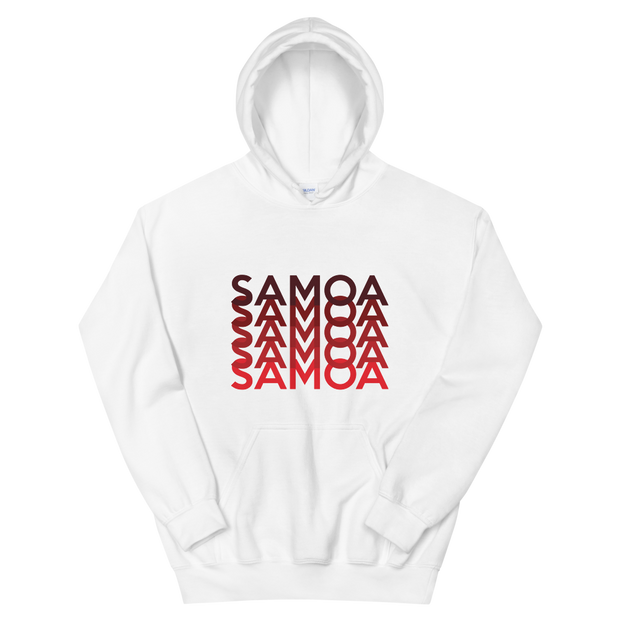 Red Samoa Repeat *ADULT HOODIE*