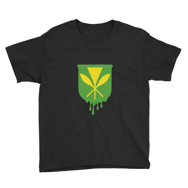 Kanaka Maoli Crest - Green *KIDS SHORT SLEEVE*