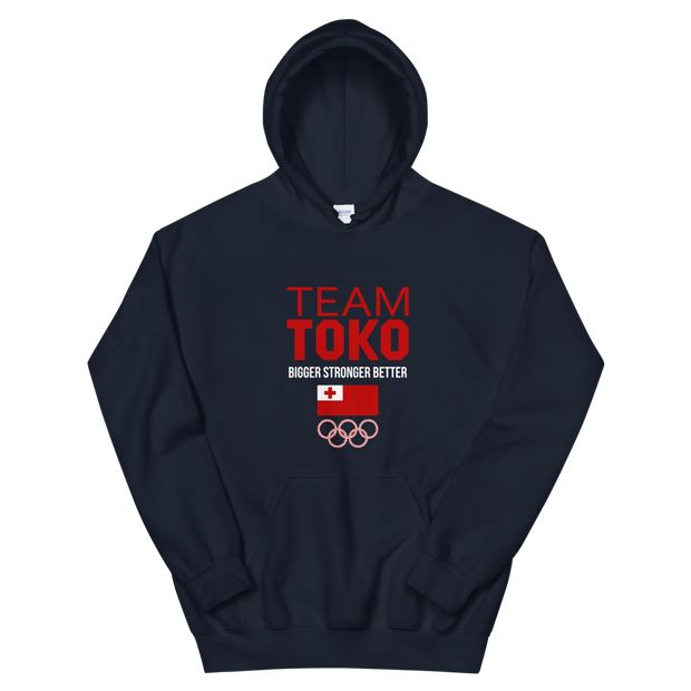 TEAM TOKO - Tonga Strong *ADULT HOODIE*