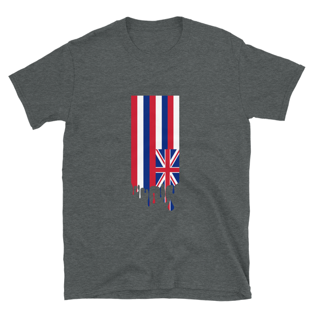 Drip Hawaii Sovereignty - Flag Vertical *ADULT SHORT SLEEVE*