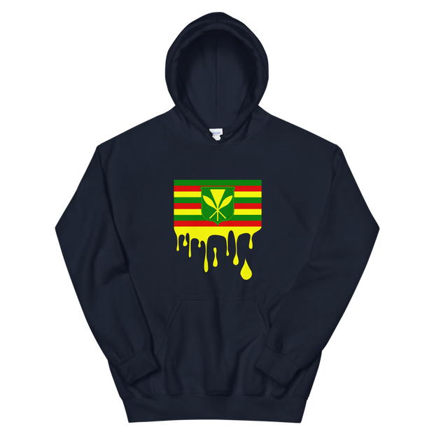 Drip Kanaka Maoli - Flag Horizontal *ADULT HOODIE*