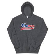 Samoa 685 - Flag with White Border (front/back)  *ADULT HOODIE*