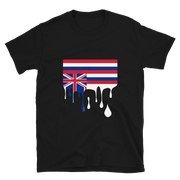 Drip Hawaii Sovereignty - Flag Horizontal *ADULT SHORT SLEEVE*