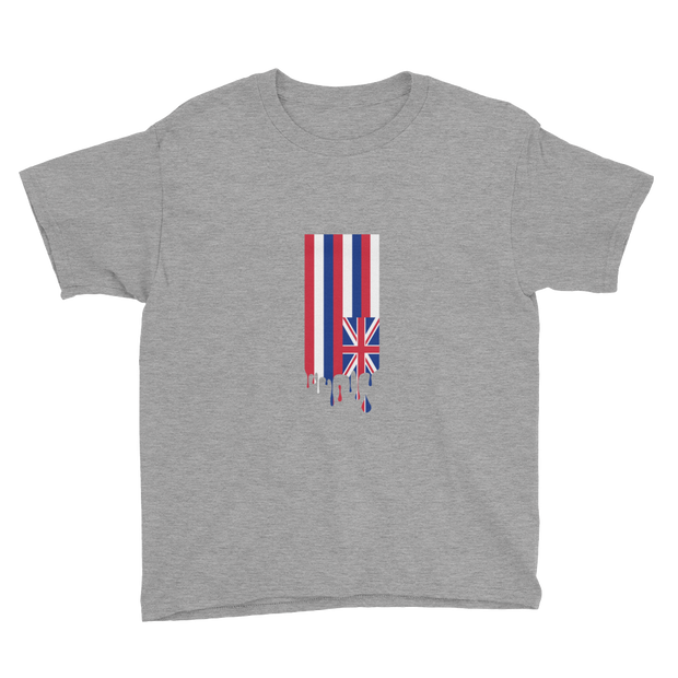 Drip Hawaii Sovereignty - Flag Vertical *KIDS SHORT SLEEVE*