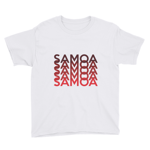 Red Samoa Repeat *KIDS SHORT SLEEVE*