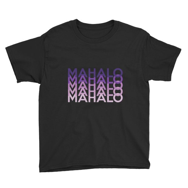 Purple Mahalo Repeat *KIDS SHORT SLEEVE*