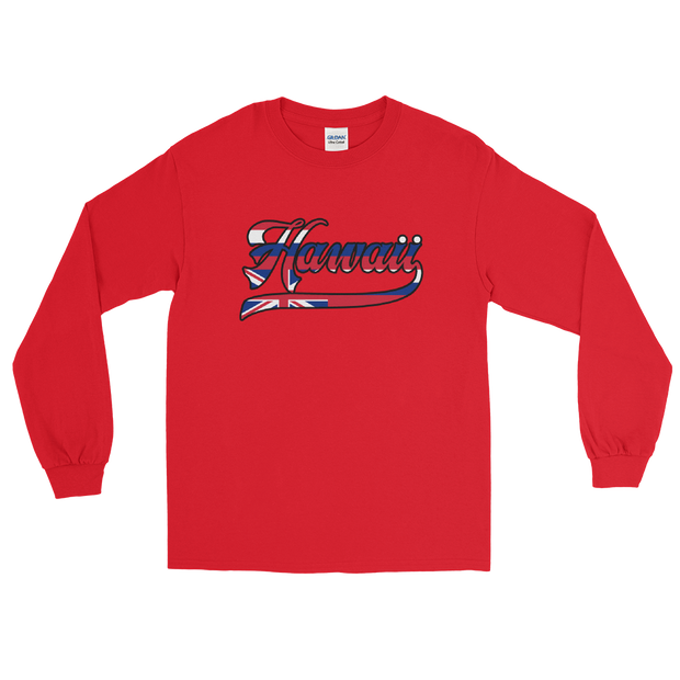 Hawaii Sovereignty - Flag with Black Border *ADULT LONG SLEEVE*