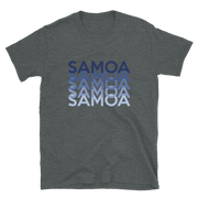 Blue Samoa Repeat *ADULT SHORT SLEEVE*